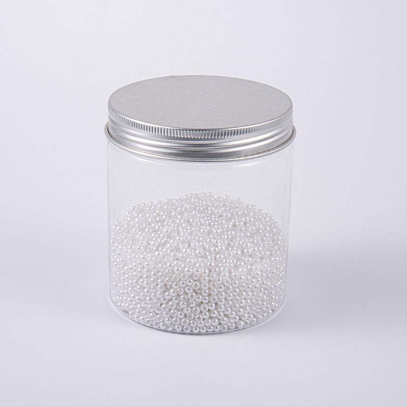 Beyaz İnci Tarzı 3.0mm Nakış Cam Boncukları