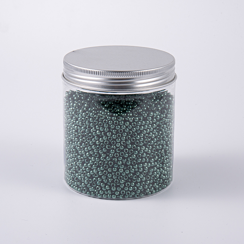 Siyah İnci Tarzı 3.0mm Nakış Cam Boncukları