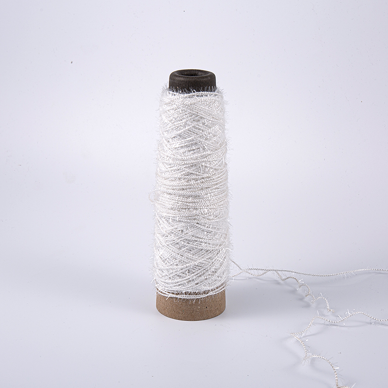 Örgü için polyester iplik kaplı iplik