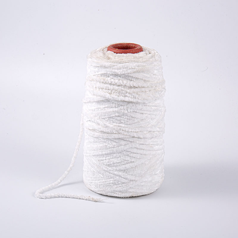 Tıknaz şenil iplik polyester iplik süper hantal
