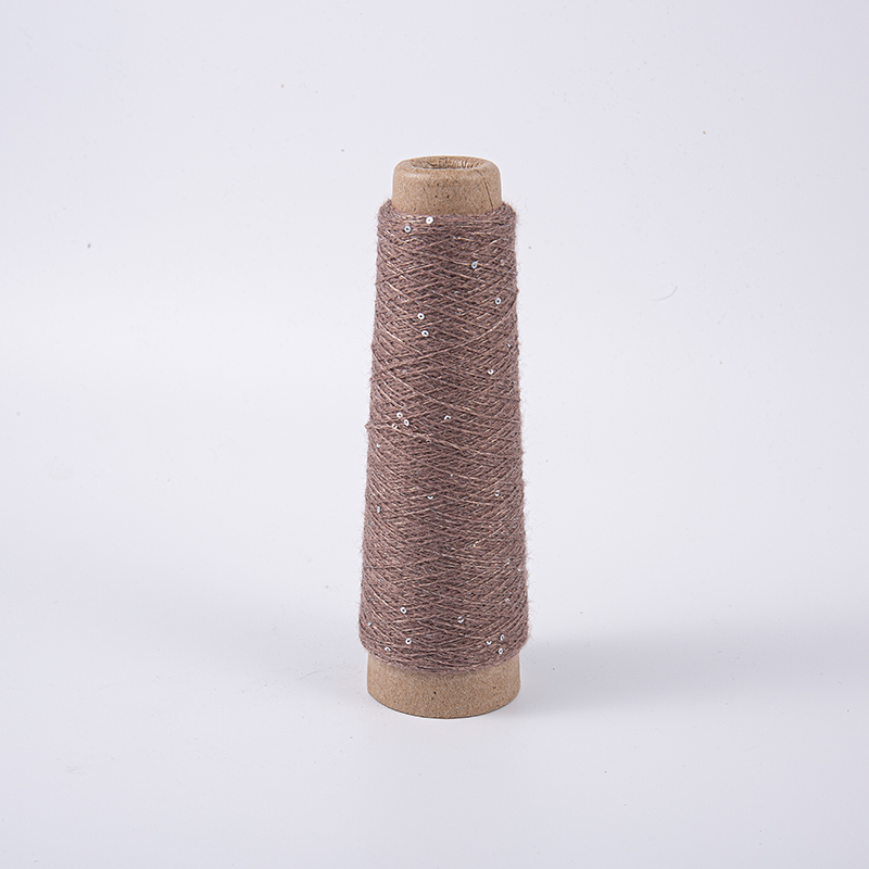 DIY DIY Süslü Tığ İşleme Dikiş İpliği Örgü için Polyester Pullu İplik