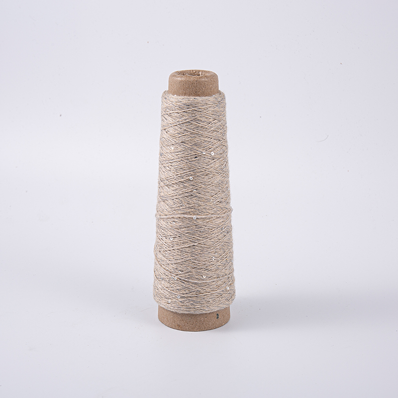 İki renkli harmanlanmış polyester paillette ipliği