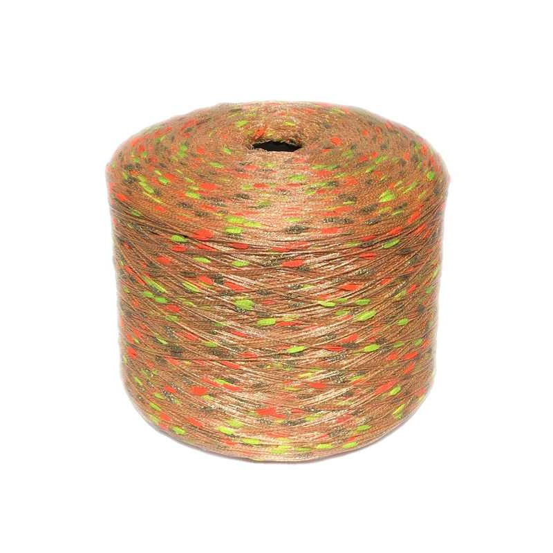 Uzay boyalı polyester süslü pom pom iplik diş fırçası örgü ipliği